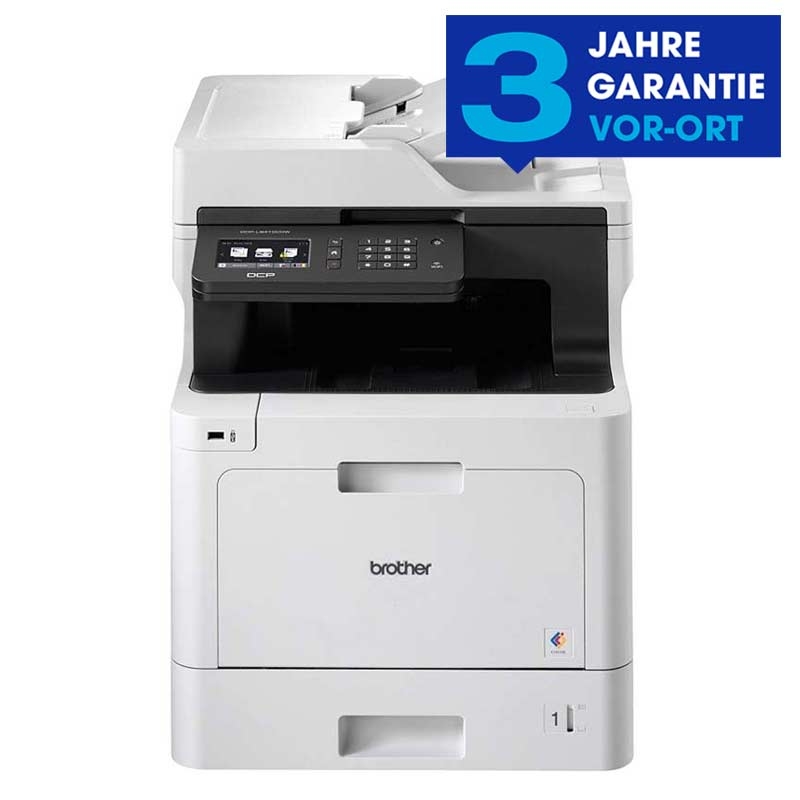 Brother DCP-L8410CDW 3-in-1 Farblaser Multifunktionsgerät