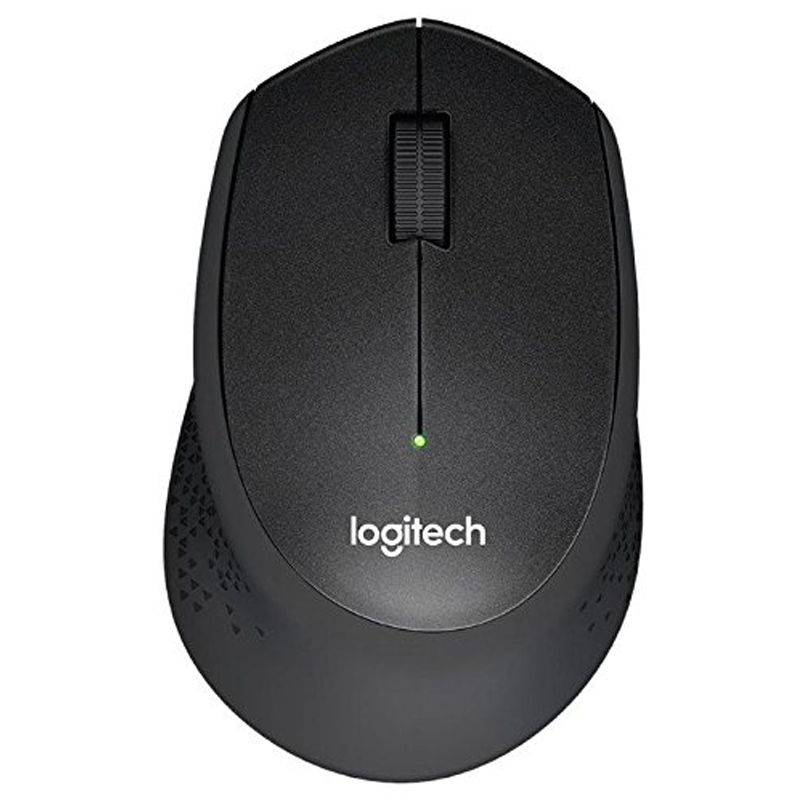 Logitech M330 Silent Plus Maus schwarz