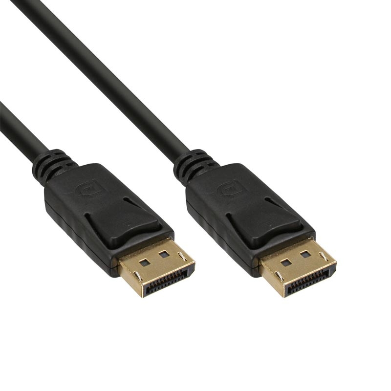 InLine DisplayPort Anschlusskabel 2m schwarz
