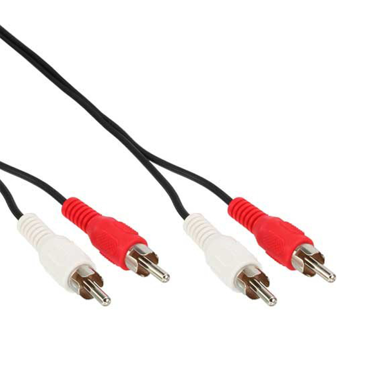 Cinch Kabel 2x Cinch St/St 5m