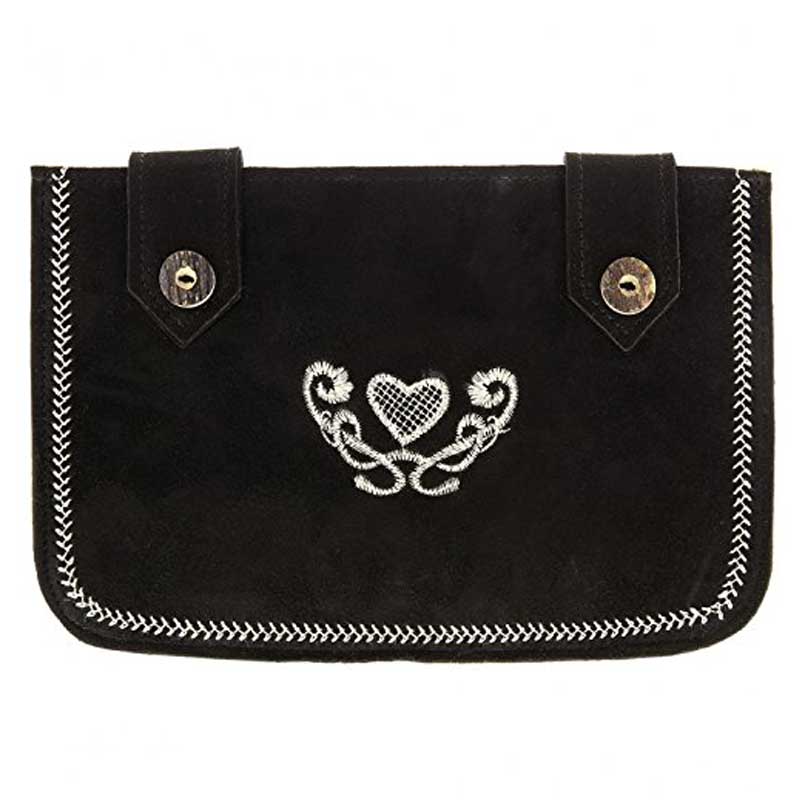 Ohetal Tablettasche Anna Wildbock antik schwarz 8 Zoll