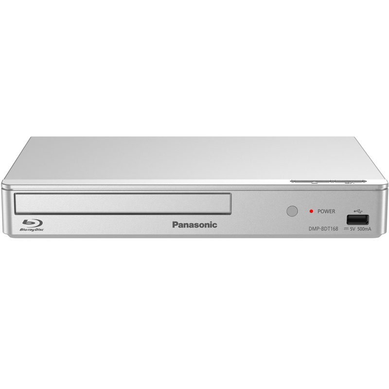 Panasonic DMP-BDT168EG 3D Blu-ray Player silber Zugriff auf spannende Internet Apps
