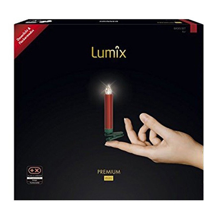 Krinner Lumix Premium mini 12er Basis-Set rot