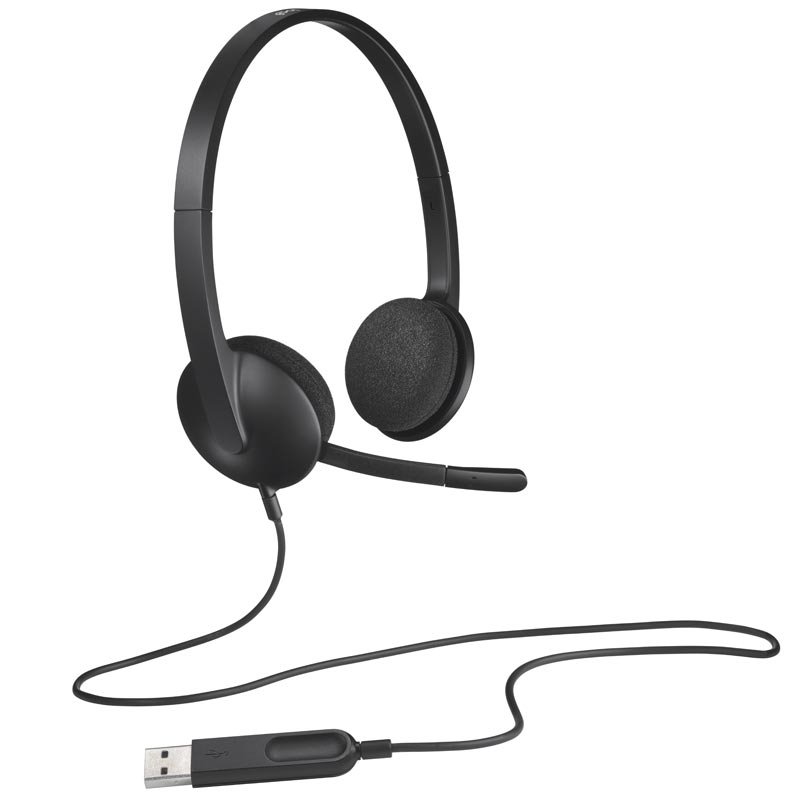 Logitech H340 Kopfhörer mit Mikrofon