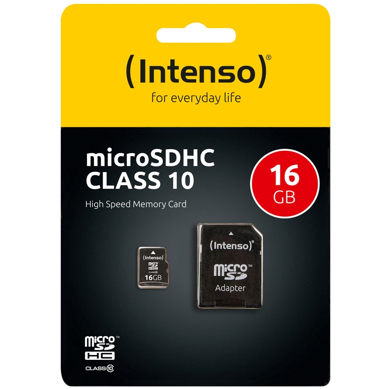 Intenso MicroSD Card 16GB