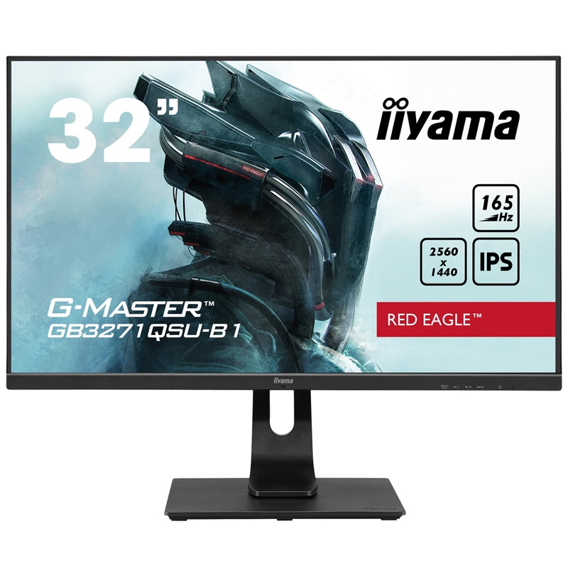 Iiyama G-MASTER Red Eagle GB3271QSU-B1 80 cm (31,5 Zoll) IPS LED-Gaming-Monitor