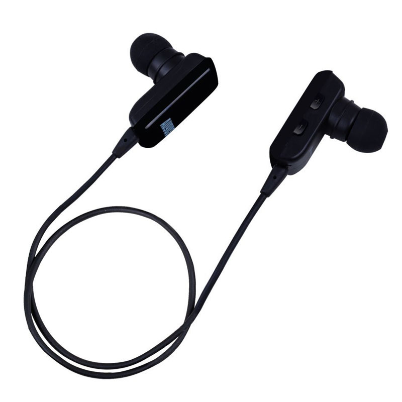 August EP605B in Ear Bluetooth Ohrhörer mit Mikrofon schwarz