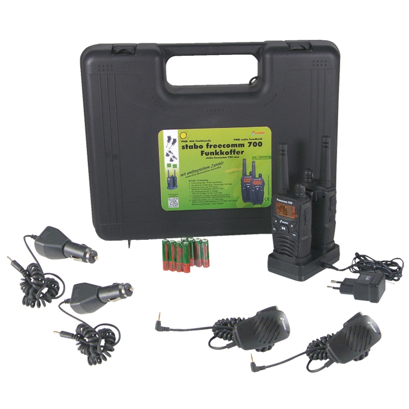 Stabo Freecomm 700 Funkkoffer PMR Funkgerät