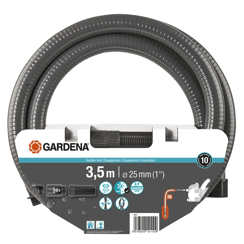 GARDENA 1411-20 Sauggarnitur 3,5 m