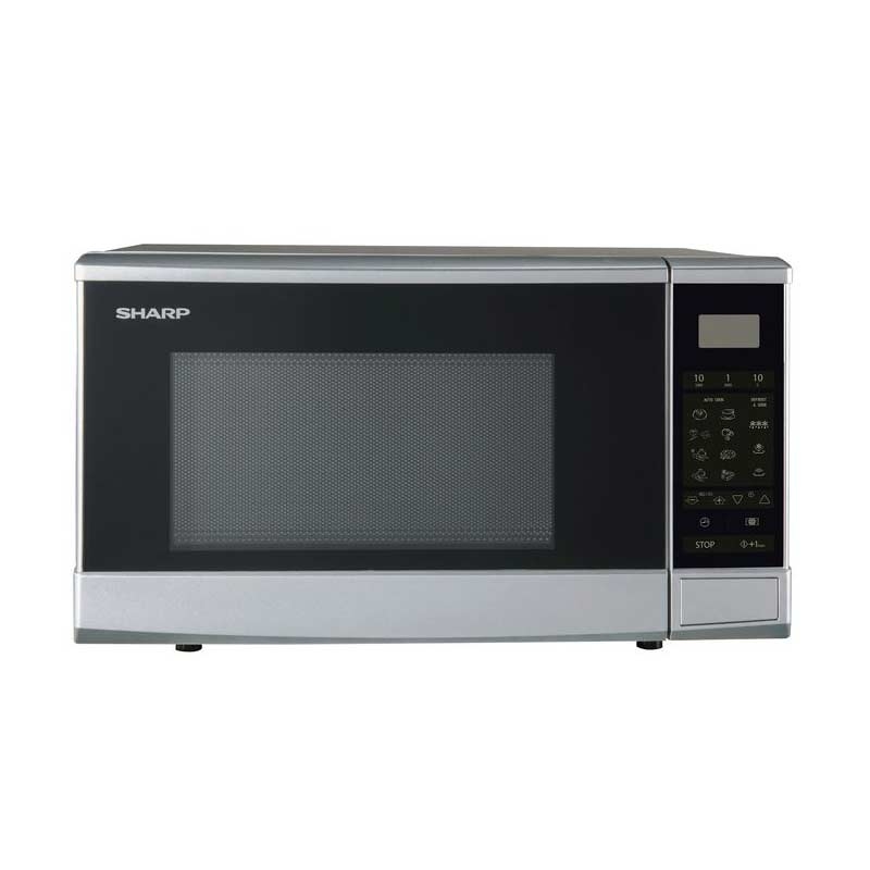 Sharp R-270s Mikrowelle 800 Watt silber