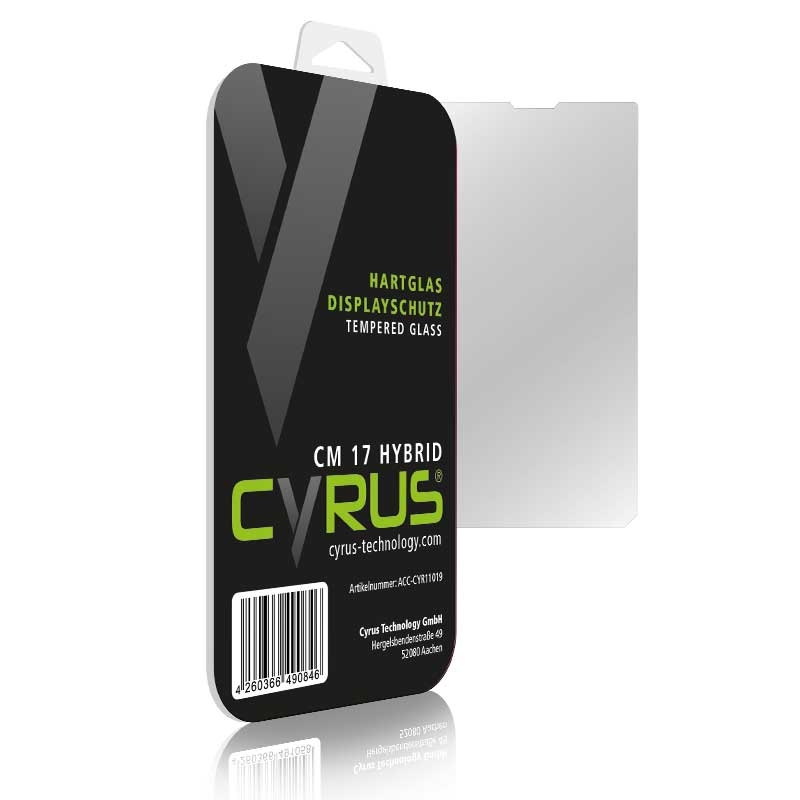 Cyrus CM17 / XA Hartglas Folie